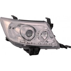 Toyota Hilux Vigo 11-13 Chrome Projector Headlamp w Ring & LED